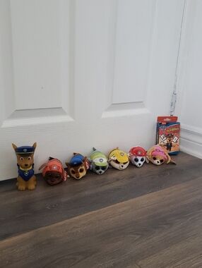 Paw Patrol Plush Character Set - Multicolor TY New With Tags